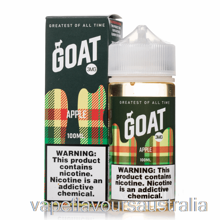 Vape Australia Apple - Goat E-Liquid - 100mL 3mg